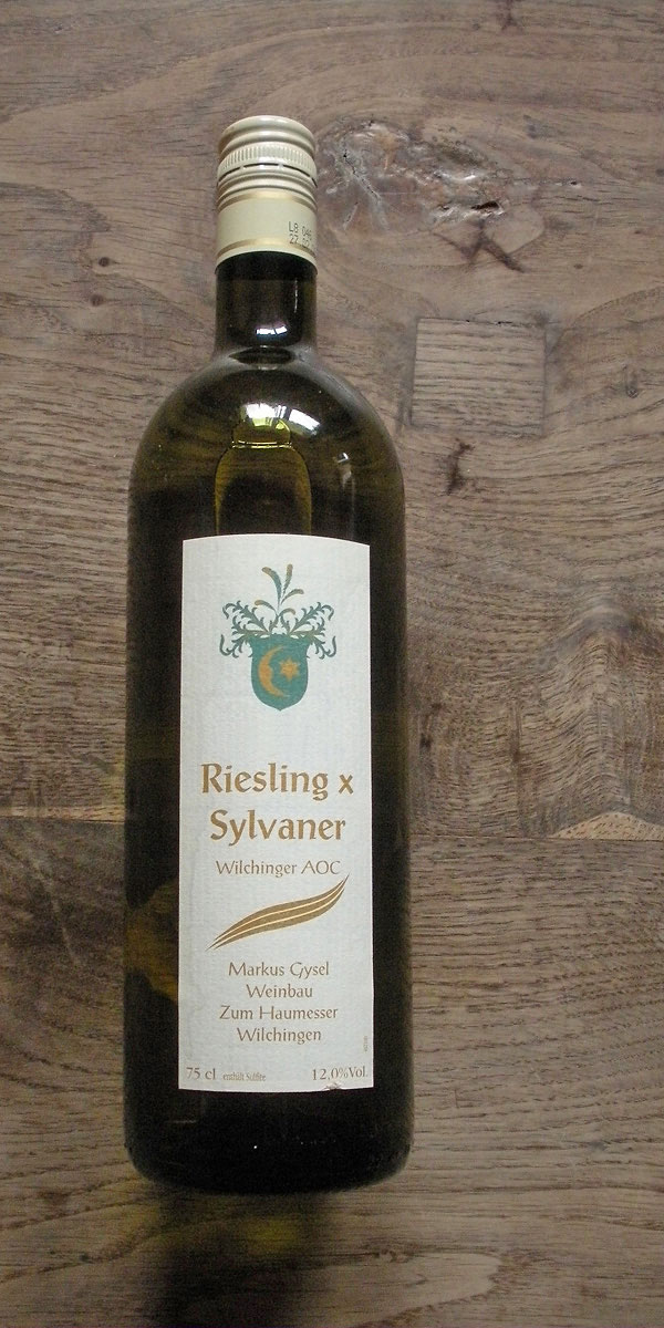 Riesling – Sylvaner – Gysel Weinbau